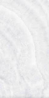 Onyx White Alabaster porcelain slab — icy cool white with translucent crystalline banding